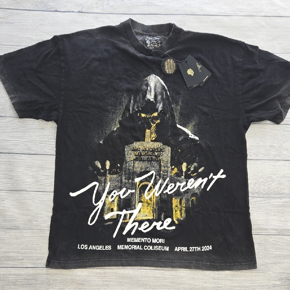 Darc Sport Men's You Weren't There Premium Vintage T-Shirt Black Size Medium NWT